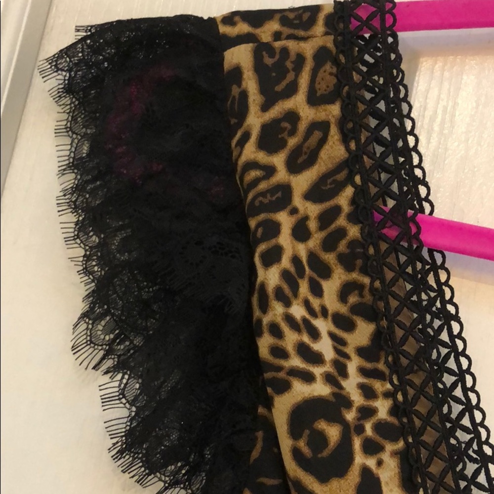 GIRLY & FLIRTY LEOPARD V PLUNGE DRESS - Picture 5 of 8